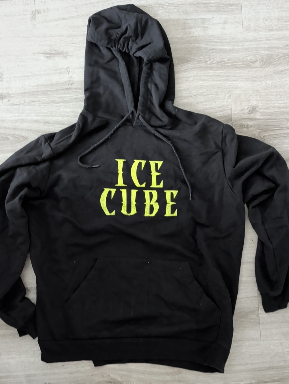 Ice Cube Graphic Black Hoodie - Men's Black